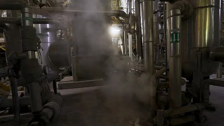 Paro de línea de producción por calor excesivo y falla en sistema HVAC industrial 