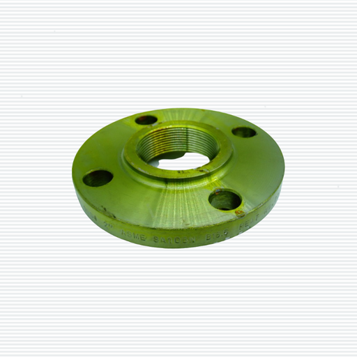 La brida roscada de acero al carbón 150 LBS es resistente y confiable, perfecta para aplicaciones industriales de alta presión y temperatura.